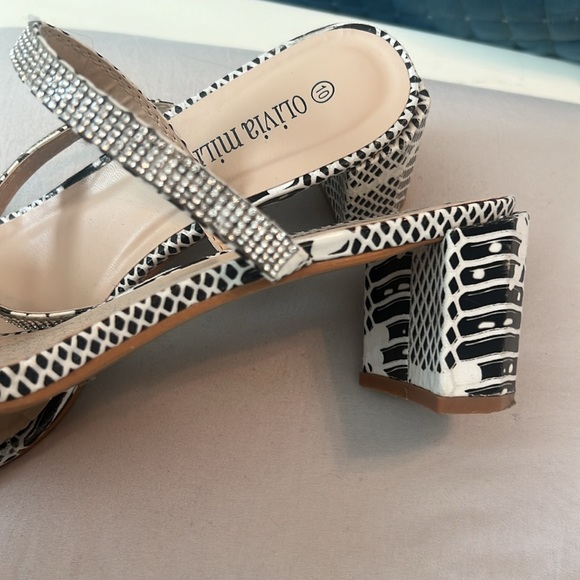 Olivia Miller heel sandals snake color - Picture 7 of 7